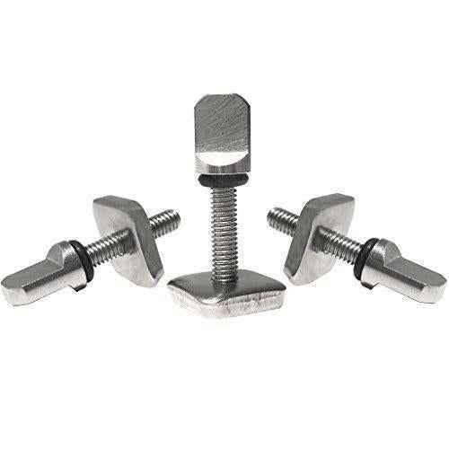 Surfboard Fins Thumb Screw and Plate for Longboard Center -