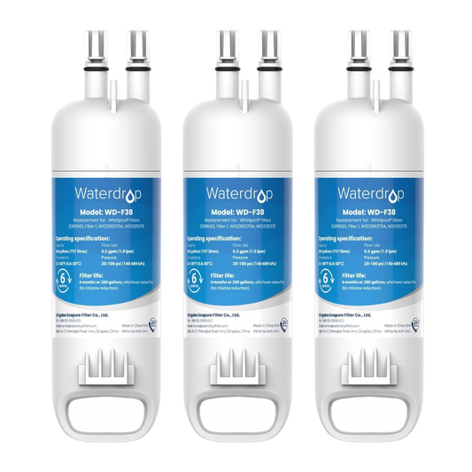 Waterdrop Compatible Whirlpool W10295370A Filter 1 Refrigerator Water Filter