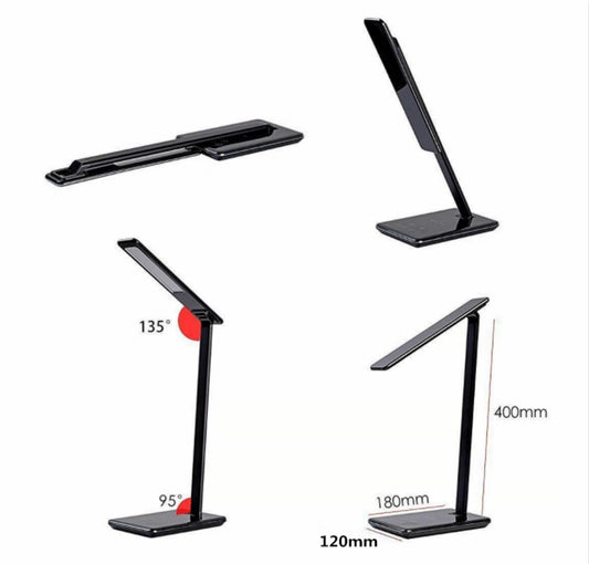 Foldable Wireless Charging LED Desk Lamp with Eye Protection