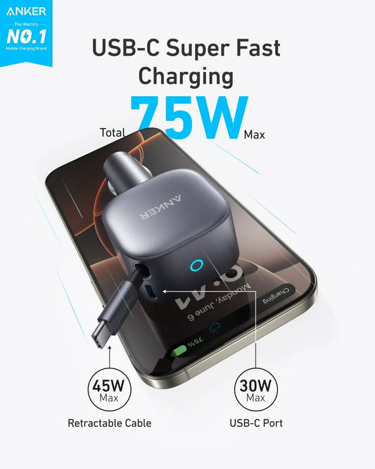 Anker Nano 75W Car Charger