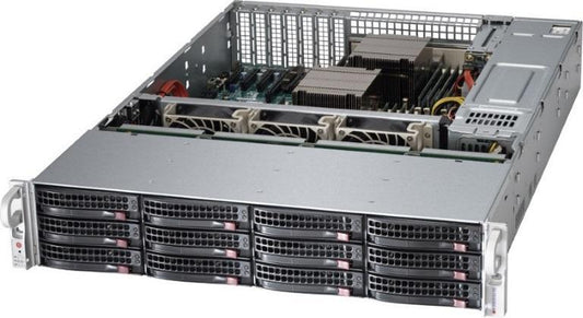 SUPERMICRO SuperServer 6029P-E1CR12H, 2U Rackmount, Dual Socket