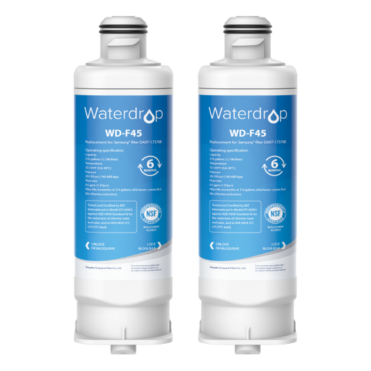Waterdrop Compatible Samsung DA97-17376B Refrigerator Water Filter