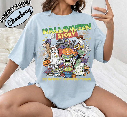 Comfort Colors Toy Story Halloween — Gildan Sweatshirt