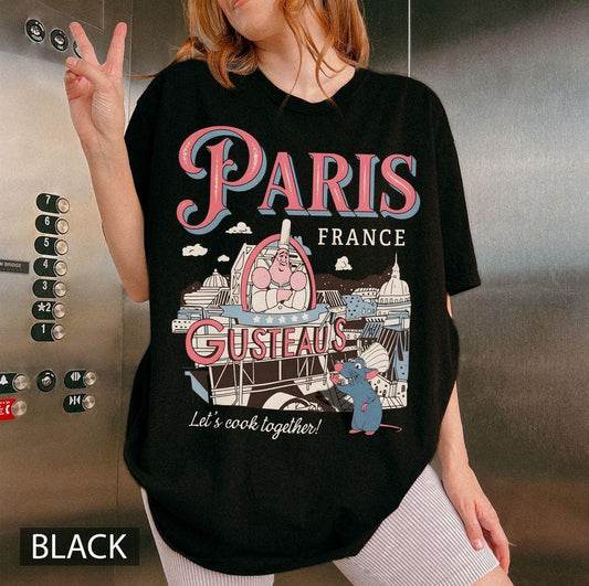 Retro Disney Ratatouille Comfort Colors — Gildan Sweatshirt