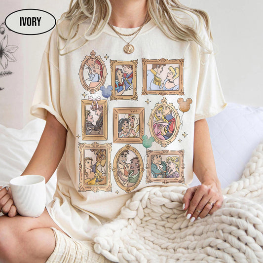 Comfort Colors® Retro Disney Princess Characters — Gildan Sweatshirt