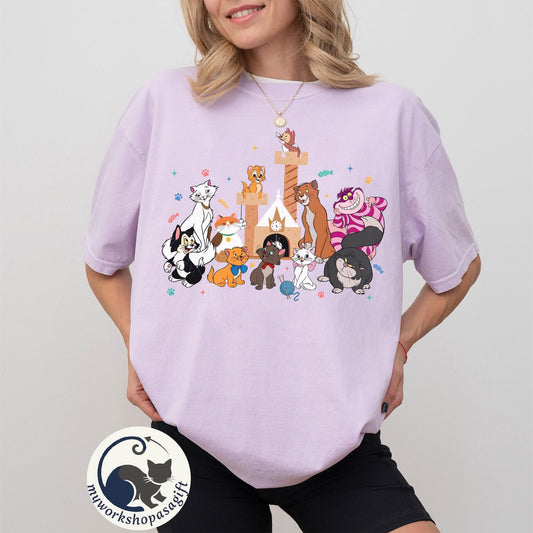 Disney Cats Character Group Kitten Friends — Gildan Hoodie