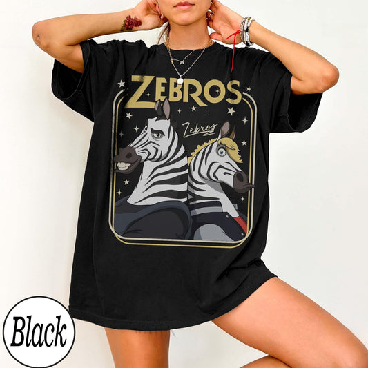 Comfort Colors Disney Zebros Horse Signatures Zootopia — Gildan Sweatshirt