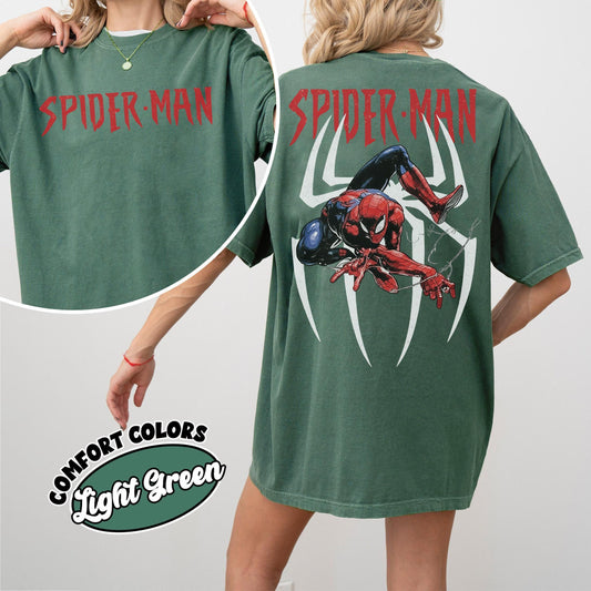 2-Sided Retro Amazing Spider-Man Comfort Colors — Comfort Colors Tee