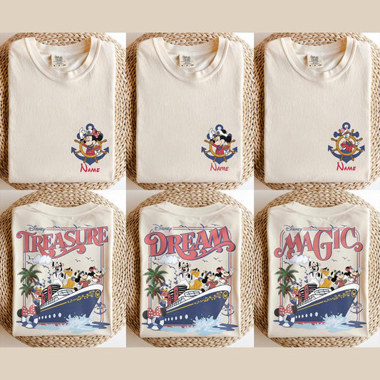 Custom Disney Cruise Squad — Bella+Canvas Tee