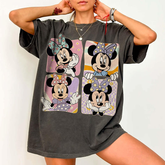 Retro Minnie Mouse Comfort Colors — Comfort Colors Tee