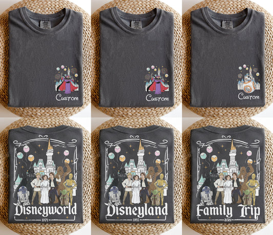 Custom Star Wars Family Coordinating Shirts — Bella+Canvas Tee