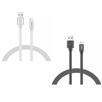 Xyst Charge and Sync USB to Micro USB Flat Cable 4Ft - Snagva