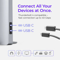 Ascrono® MacBook Docking Station