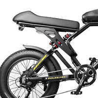⚡ BLJ-F4 RetroCruze™ – 20" Fat Tire Urban Electric Bike (1500W Dual - Snagva