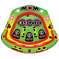 WOW Watersports Bingo 1-3 Person Cockpit Ski Tube w Foam Handles - Snagva