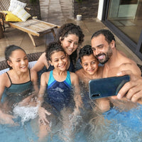 SaluSpa St Moritz Inflatable Hot Tub 7 Person 180 Jets