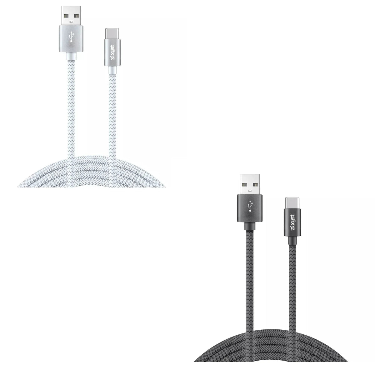 Xyst Charge and Sync USB to USB-C Braided Cable 10Ft - Snagva