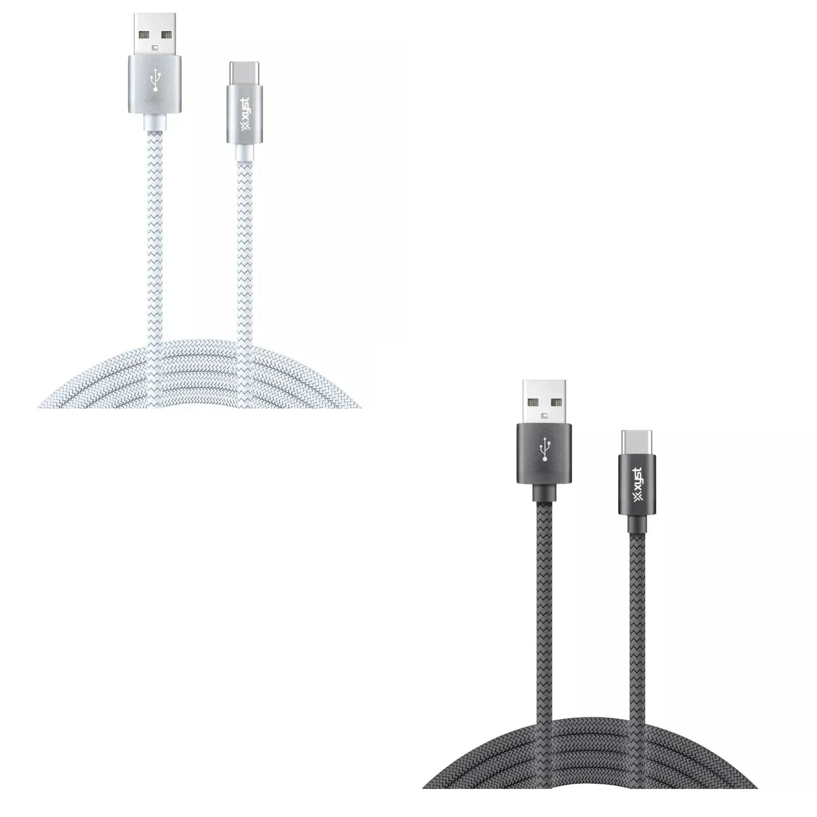 Xyst Charge and Sync USB to USB-C Braided Cable 10Ft - Snagva