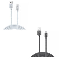 Xyst Charge and Sync USB to USB-C Braided Cable 10Ft - Snagva