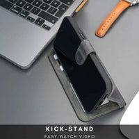 Casper Leather iPhone 14 Wallet Case | MagSafe