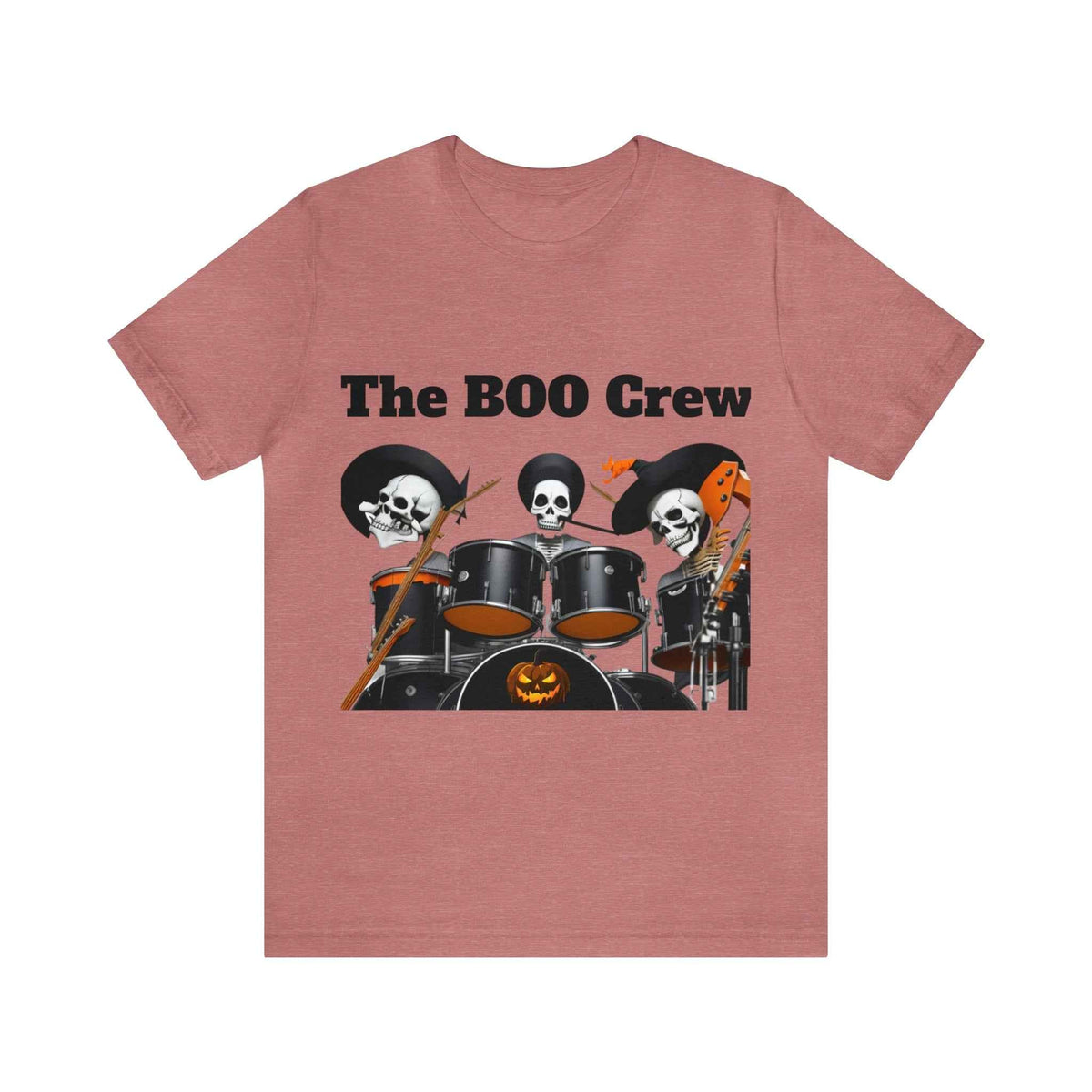 Halloween Boo Crew Skeletons Rock Band Unisex Jersey Short Sleeve Men'