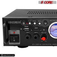5Core Dual Channel Amplifier Car Audio System 300W Audio Reciver Car - Snagva