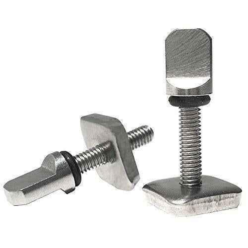 Surfboard Fins Thumb Screw and Plate for Longboard Center -