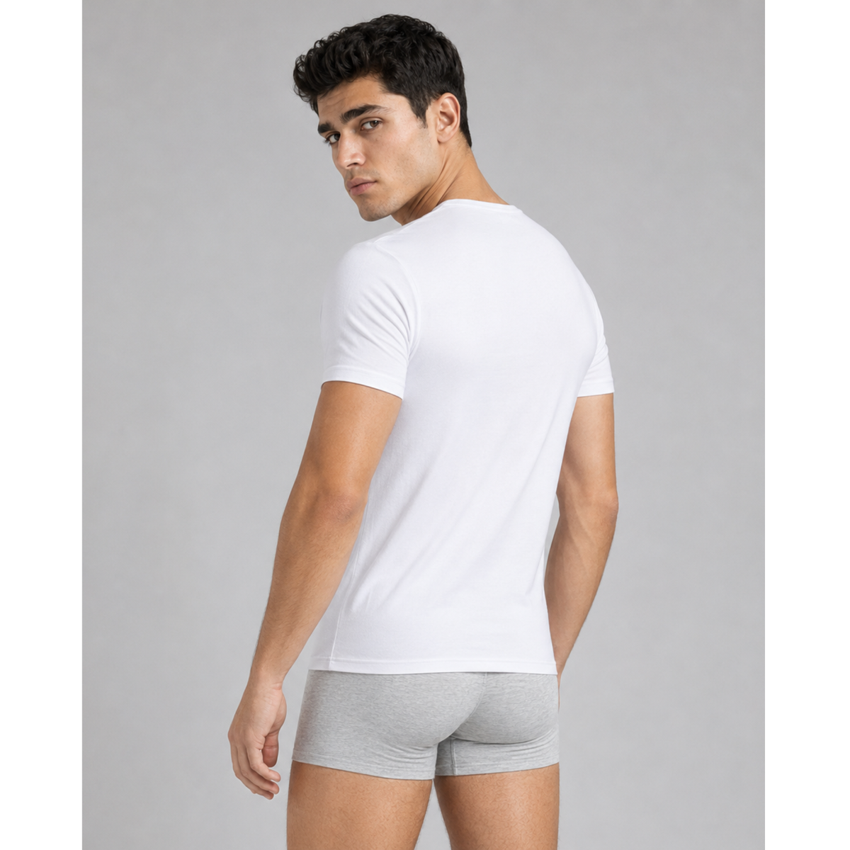 SilkCut Micro Modal V Neck Undershirts - 3 Pack