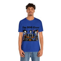 Halloween Boo Crew Skeletons Rock Band Unisex Jersey Short Sleeve Men'