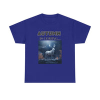 Autumn is coming: Fall Vibes T-shirts | Deer Drinking Brook Leaves Cha