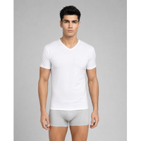 SilkCut Micro Modal V Neck Undershirts - 3 Pack