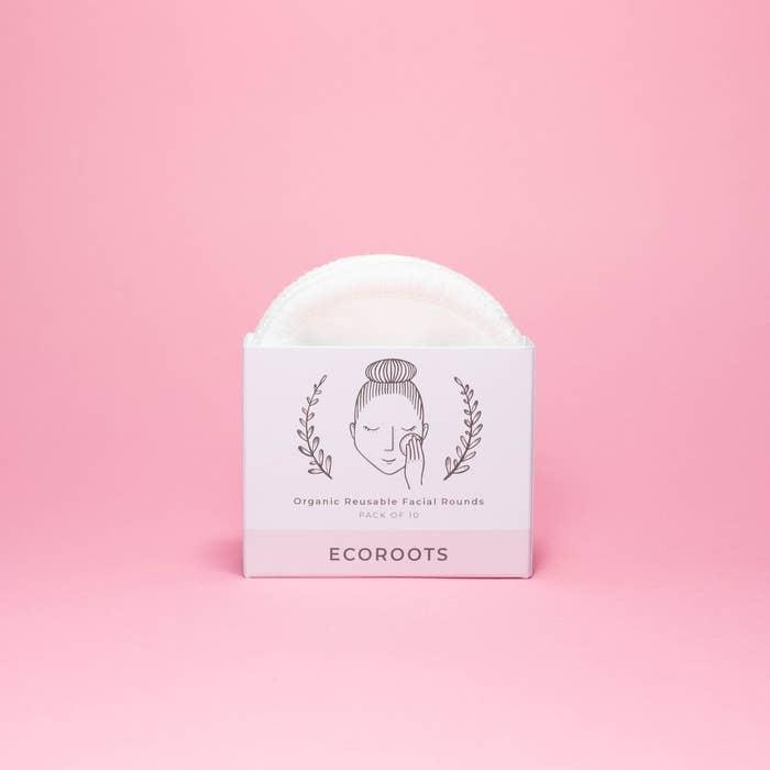 Ingredients list showing certified organic components for gentle, toxin-free makeup remover.