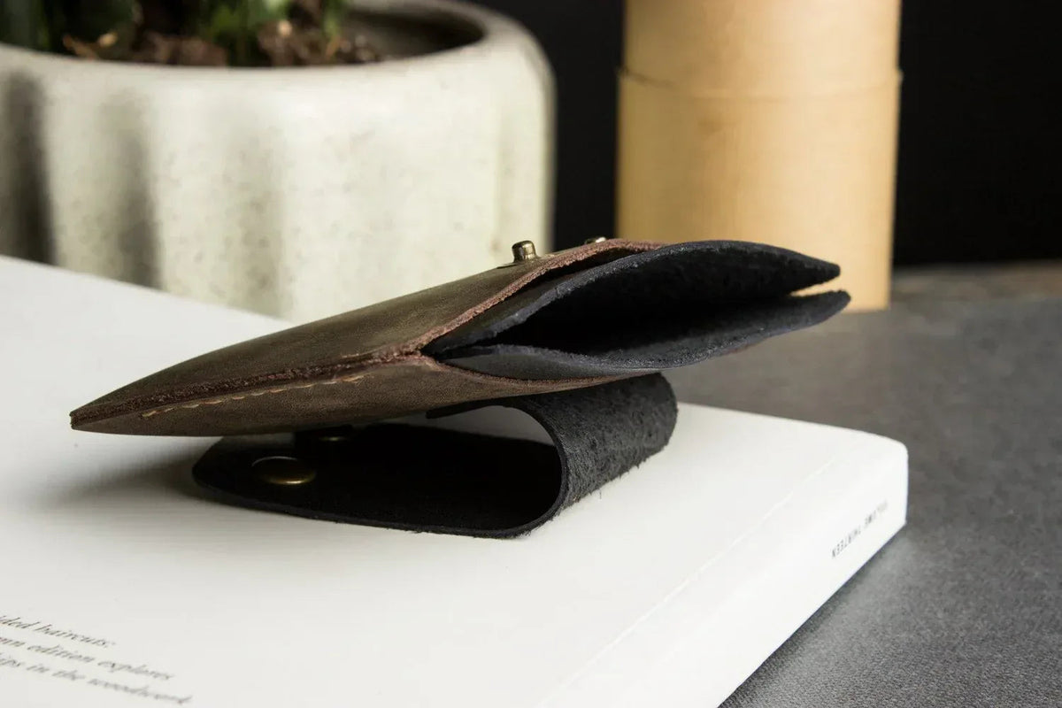 Leather Card Case - Snagva