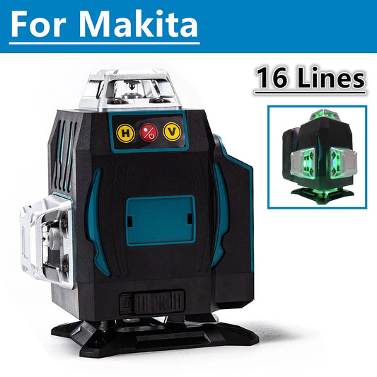 16-Line 4D Green Beam Laser Level