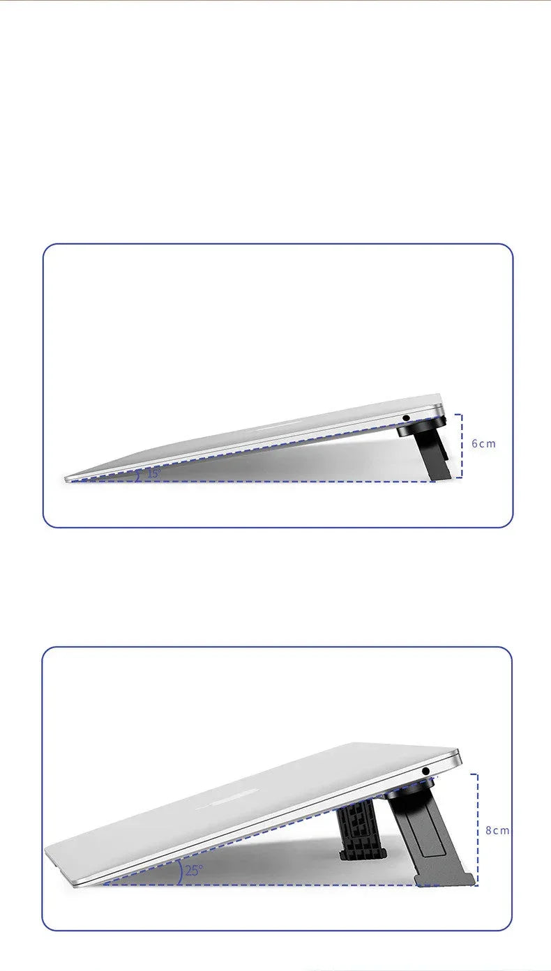 Foldable Laptop Stand Base Non-slip Desktop Portable Holder - Snagva