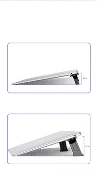 Foldable Laptop Stand Base Non-slip Desktop Portable Holder - Snagva