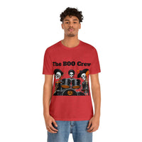 Halloween Boo Crew Skeletons Rock Band Unisex Jersey Short Sleeve Men'