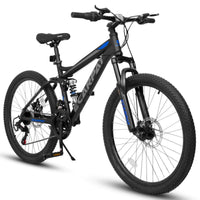 FlexRide™ 24 – 24" MTB Bike with Disc Brakes & 21-Speed Gears - Snagva