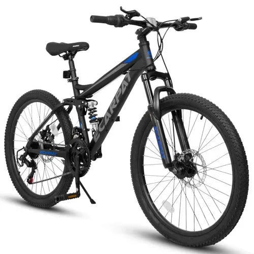 FlexRide™ 24 – 24" MTB Bike with Disc Brakes & 21-Speed Gears - Snagva