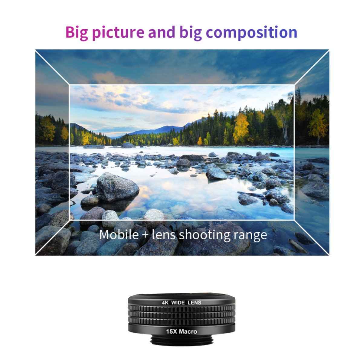 A 12-piece 4K photography bundle with camera, lenses, tripod, and accessories displayed on a white background.