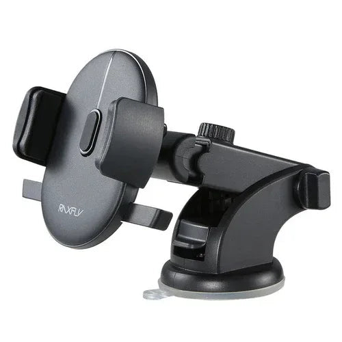 Car Phone Holder Long Rod Telescopic Car Dashboard Suction Cup Type - Snagva
