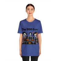Halloween Boo Crew Skeletons Rock Band Unisex Jersey Short Sleeve Men'