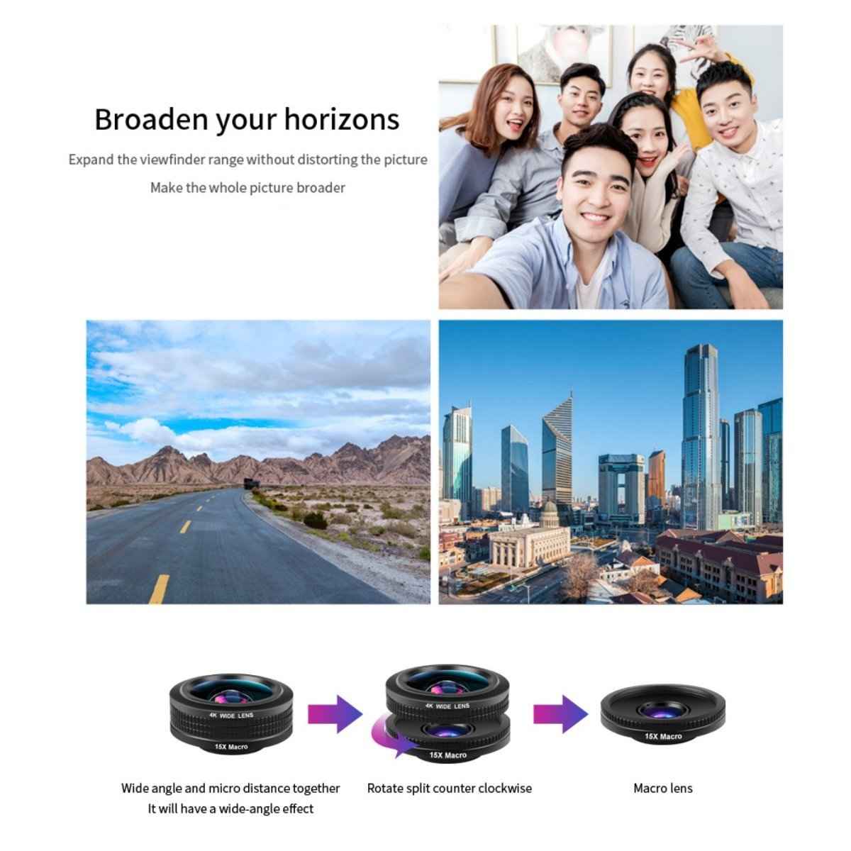 A 12-piece 4K photography bundle with camera, lenses, tripod, and accessories arranged neatly on a table.
