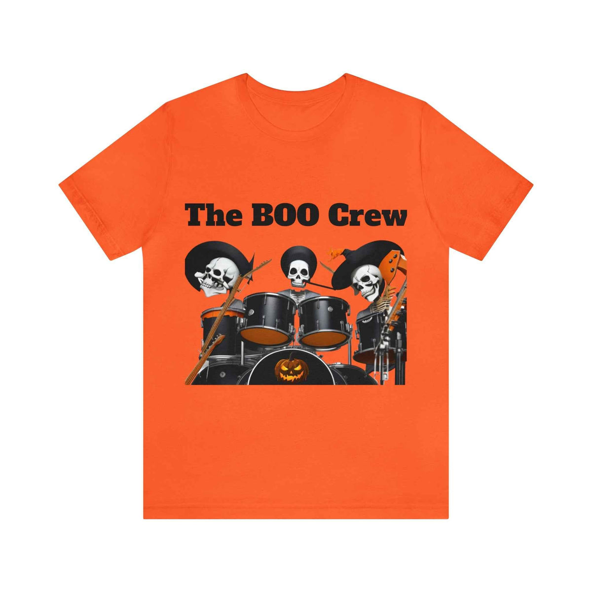Halloween Boo Crew Skeletons Rock Band Unisex Jersey Short Sleeve Men'
