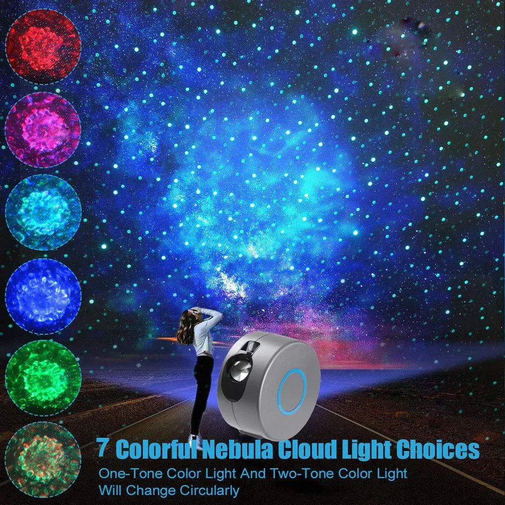 Galaxy Starry Sky Projector Rotating - Snagva
