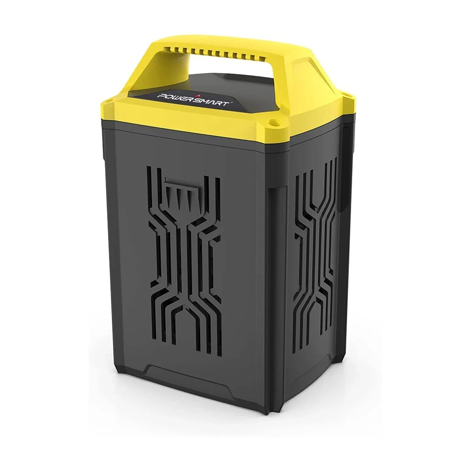 80V 6Ah lithium-ion replacement battery shown from top angle with visible electrical connectors.