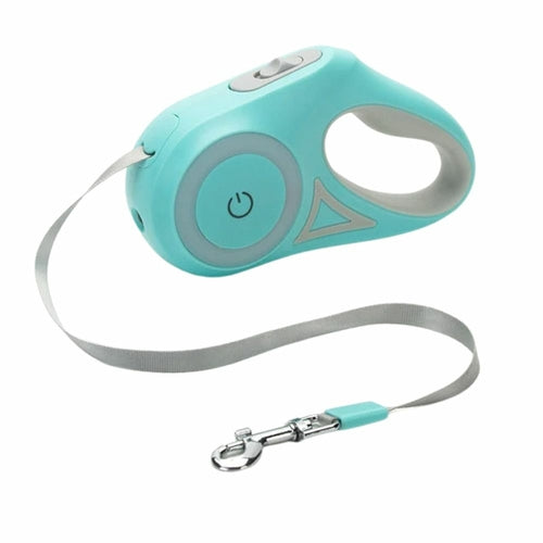 Automatic Retractable Lighting Dog Leash - product size specifications