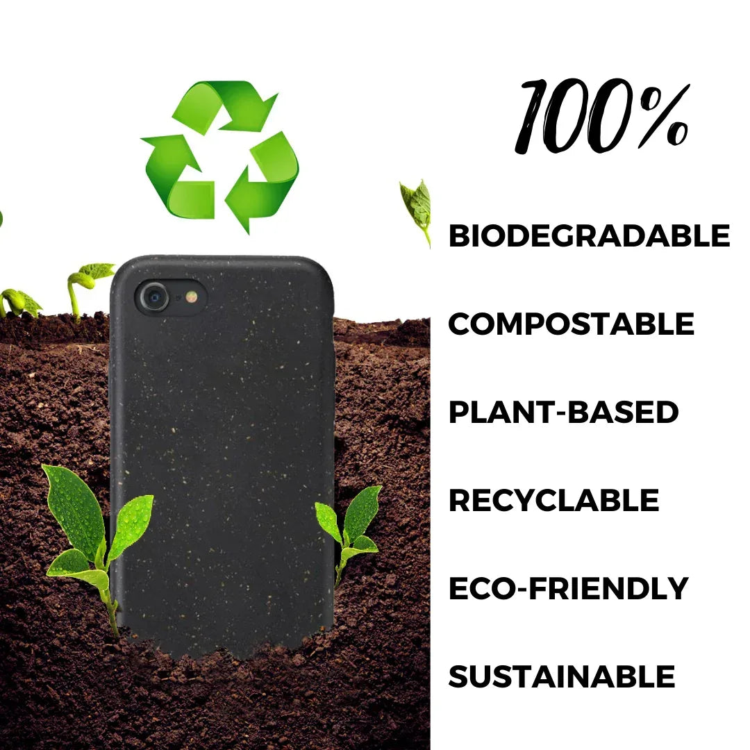 Biodegradable phone case - Olive green - Snagva