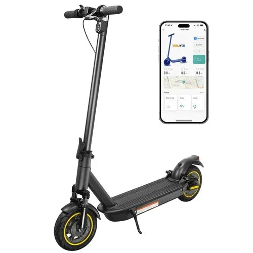 VoltStrider™ DMAXX – 10" App-Connected Electric Scooter (350W, - Snagva