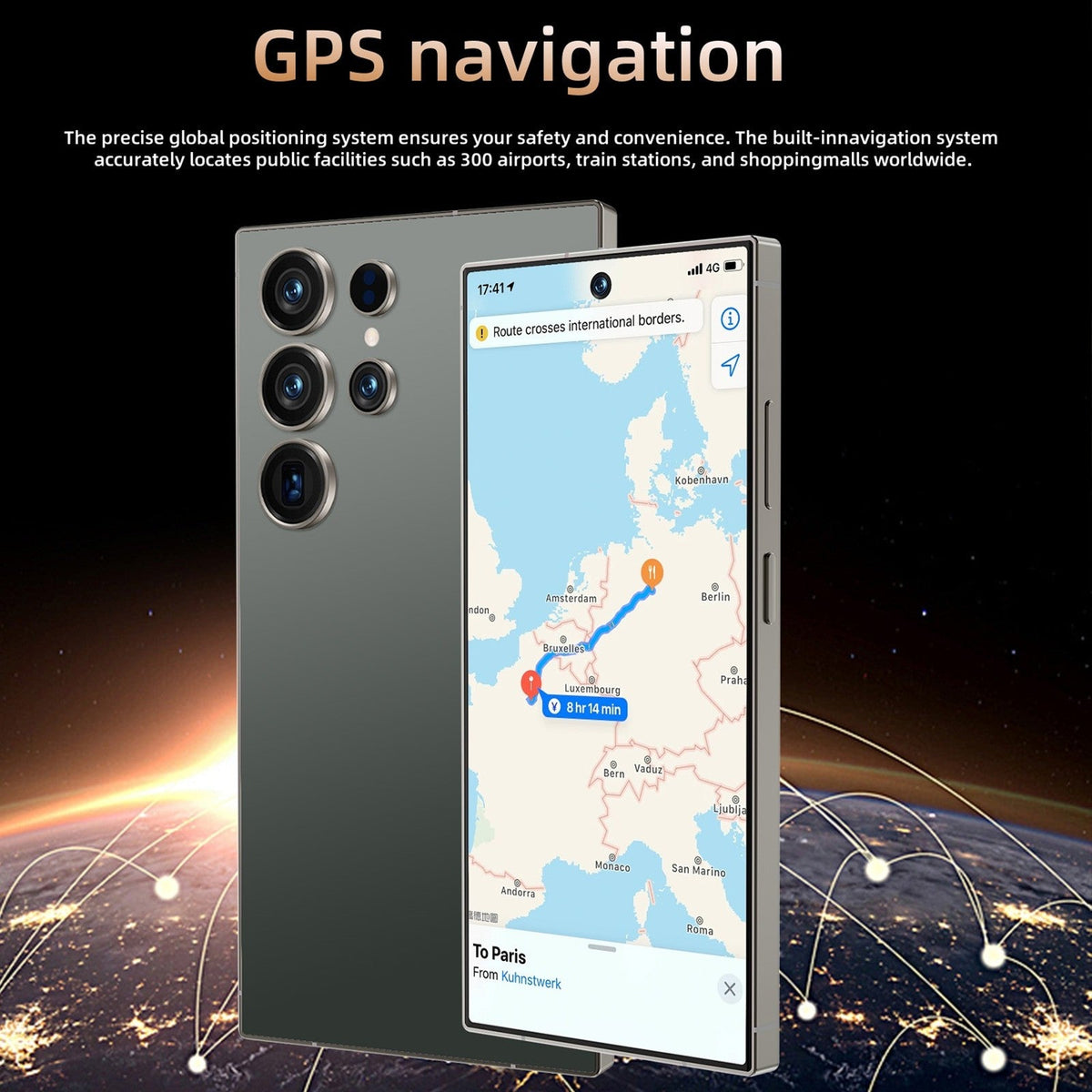 C24 Smartphone display screen view